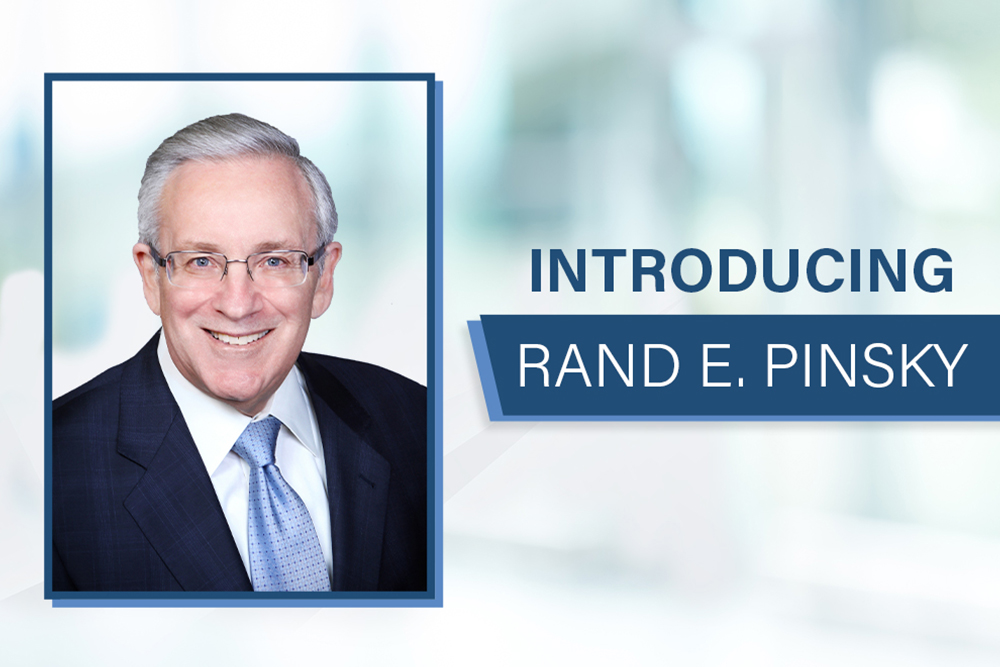 Rand E. Pinsky, Esq. Joins Reape-Rickett & Breddan
