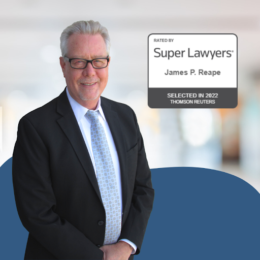 Reape-Rickett family law attorney recognition graphic highlighting Super Lawyers selection in Southern California.