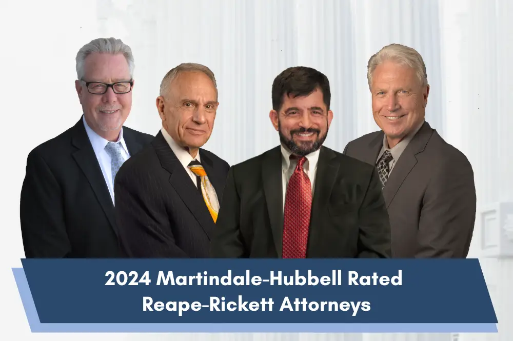 Reape-Rickett Attorneys Receive Martindale-Hubbell® Rating Reape-Rickett Attorneys Receive Martindale-Hubbell® Rating